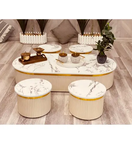 طقم طاولات خمس قطع