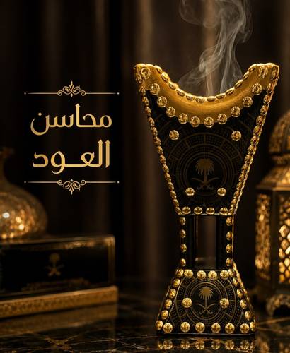مبخرة باكستاني اسود فاخر -كبير