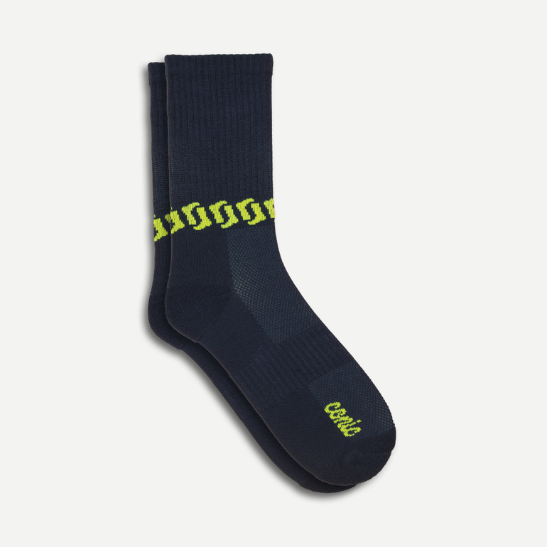 شراب طويل رياضي - نسائي   - 39-42 - ازرق
