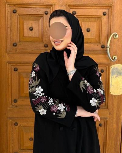 عباية صيفيه تطريز 