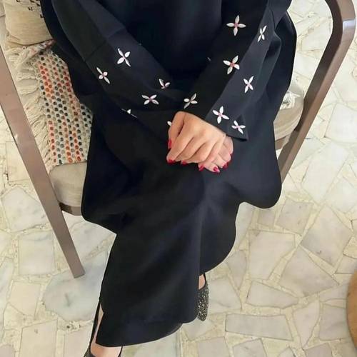 عباية تطريز 