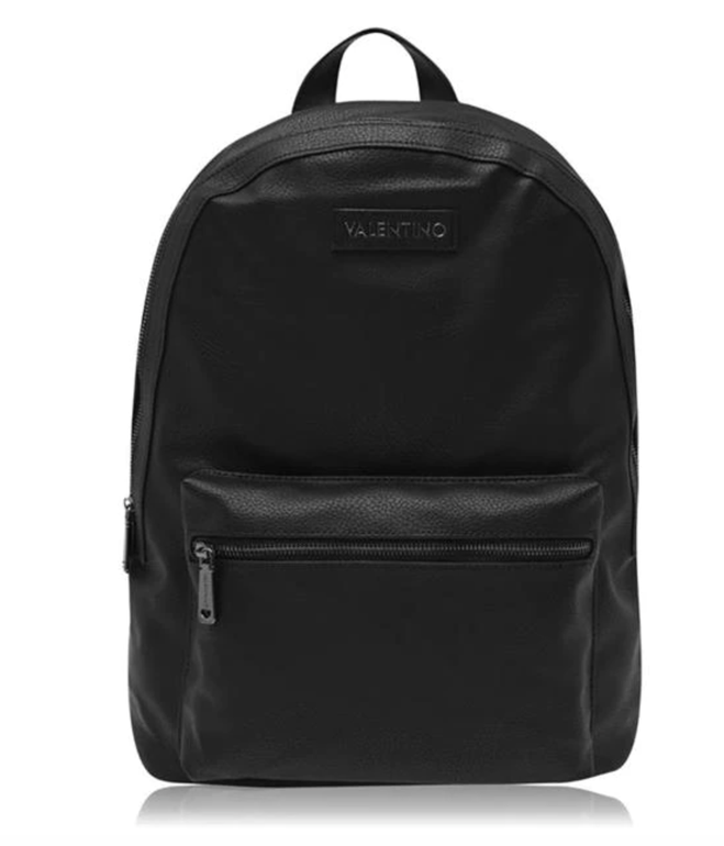 valentino leather look backpack 