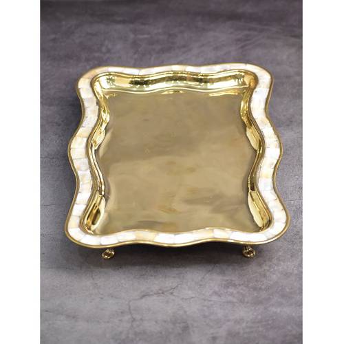 Medium Golden Copper Tray