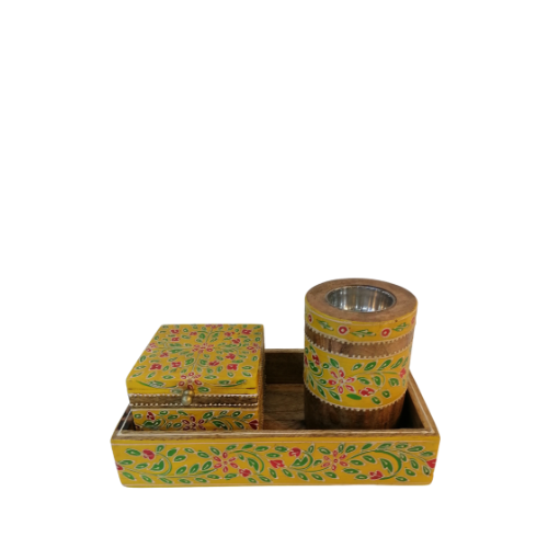 Set bakhoor hand drawing - yellow