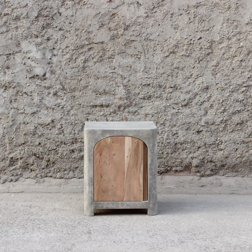 Wooden side table