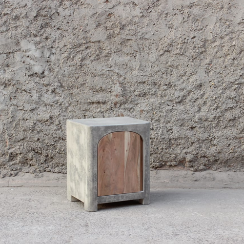Wooden side table