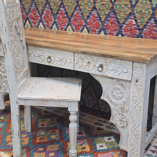 Wooden Console hand carved