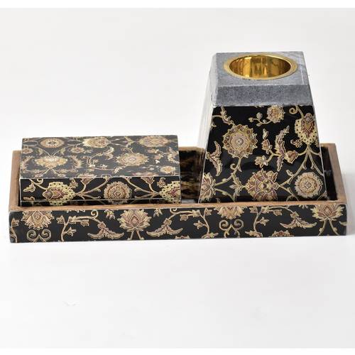 Resin bokhoor set