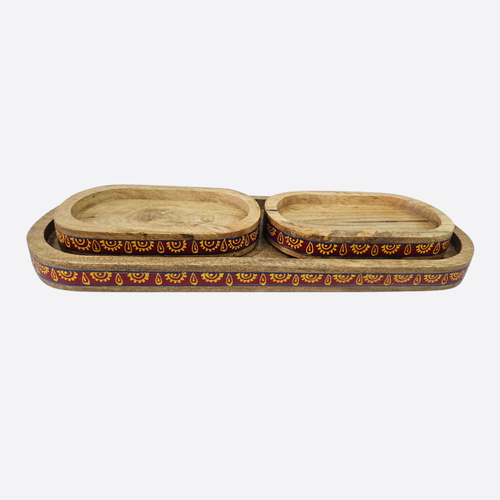 نسخة من   oval serving tray 