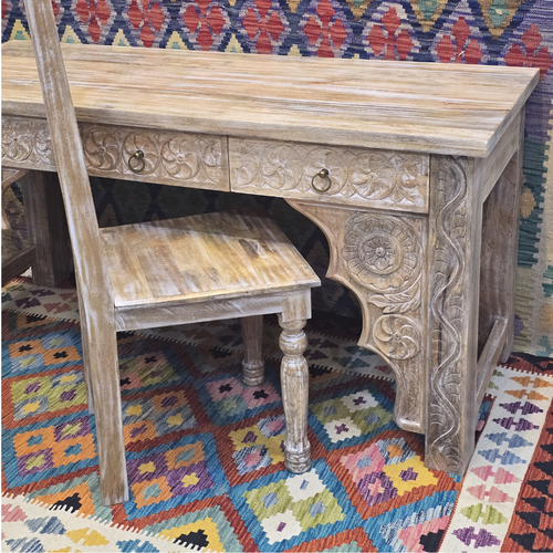 Wooden Console hand carved