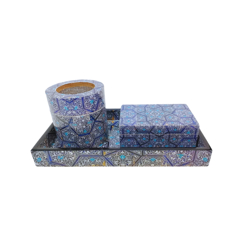 set bokhoor resine