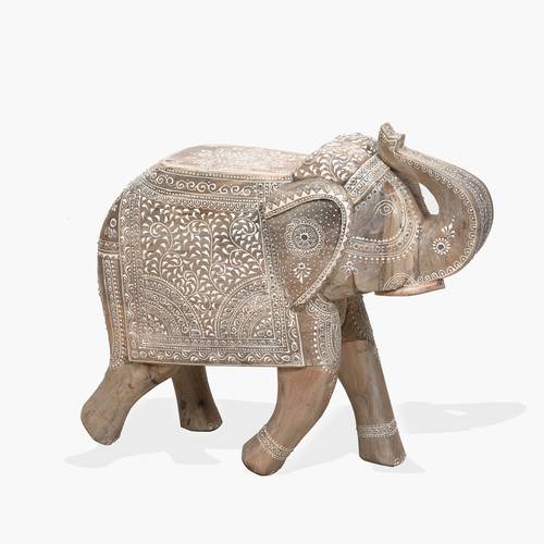  Wooden elephant