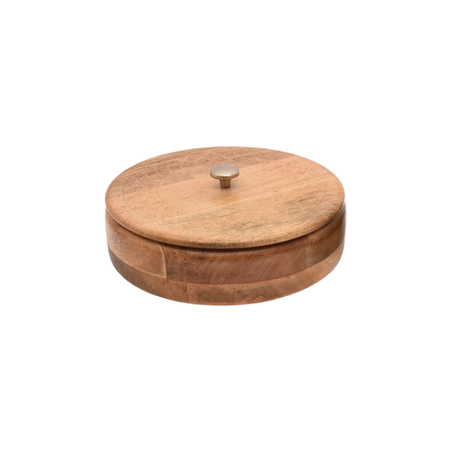 large wooden Bowl With The Lid