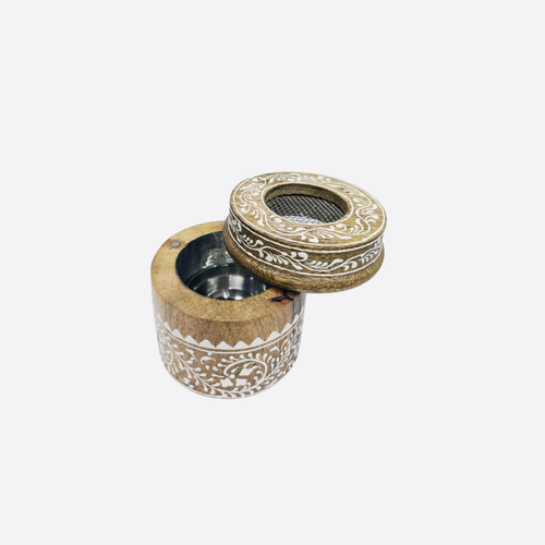  Round Wooden Bakhoor