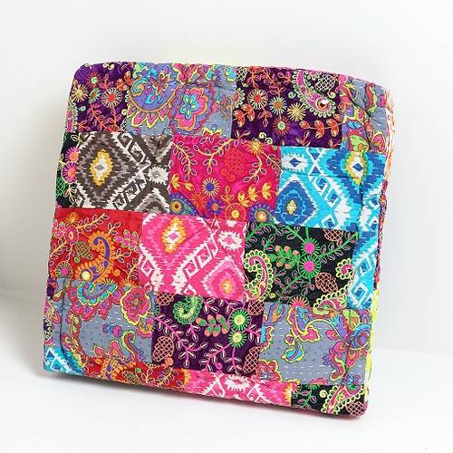 Handmade bohemian pillow