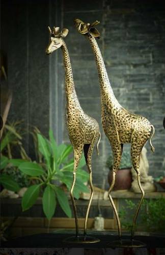 Set Iron Giraffe