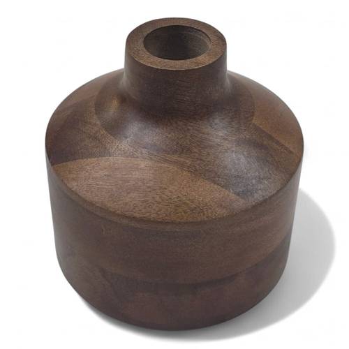  Wooden vase  small
