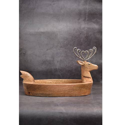 Wooden Tray - Deer