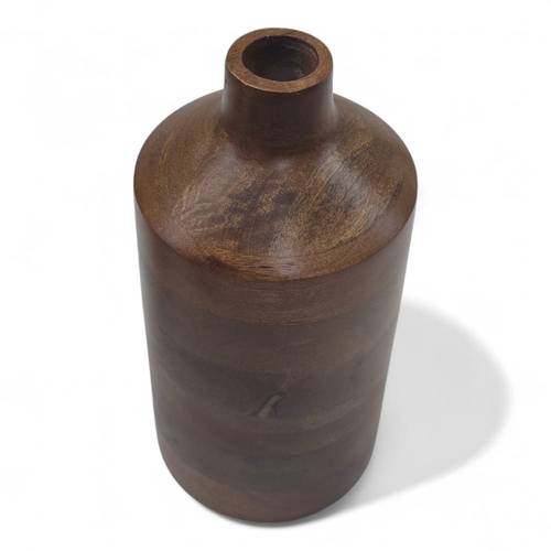  Wooden vase  large