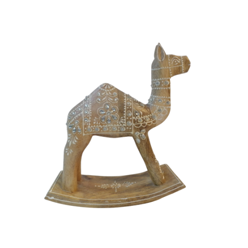 Wooden Vibrating camel - Small
