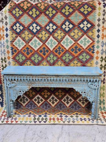 Wooden Console hand carved