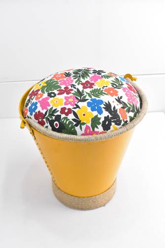 Chair made of natural cotton