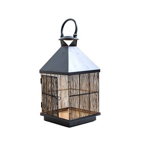 Handmade candle holder for lighting - iron