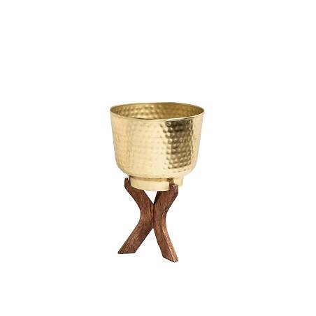 Stainless steel planter base