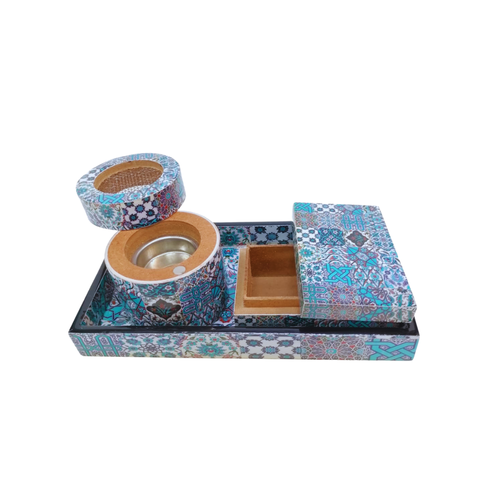 set bokhoor resine