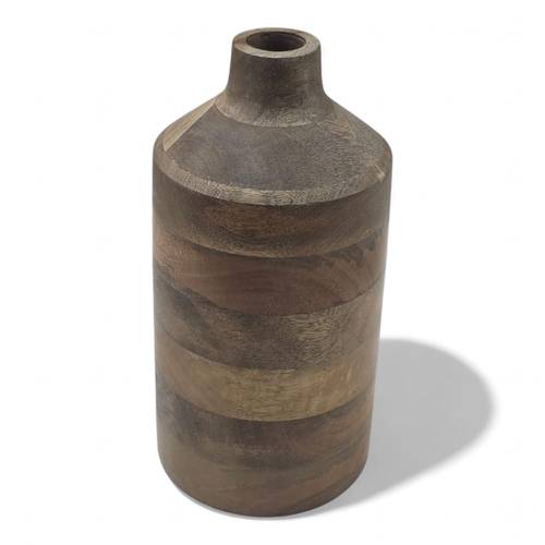  Wooden vase  large