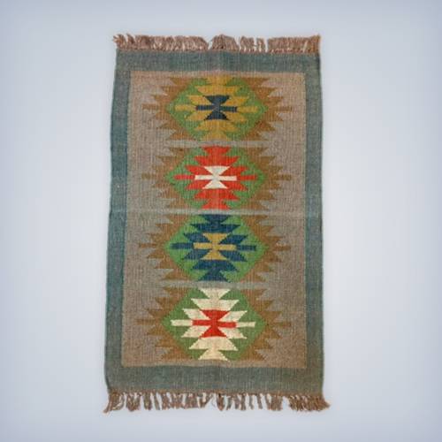 Handmade cashmere dori rug
