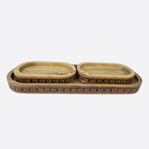  oval serving tray 