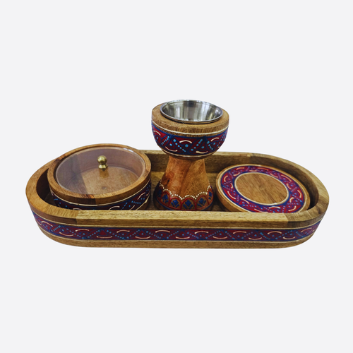  Wooden Bakhoor Set