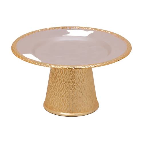 Gold cake stand -larger