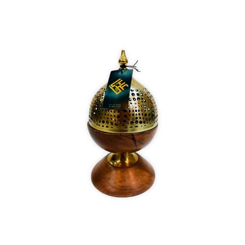  Bakhoor made from Wood and Stainless Steel -Large