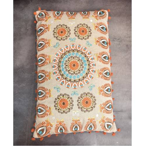 Rectangular Pillow of cushion - orange 