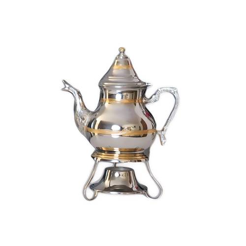 BRASS TEAPOT WITH STAND