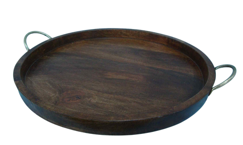 natural wooden tray