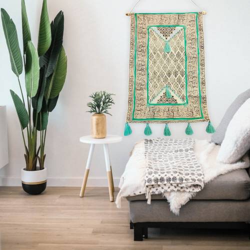   Carpet wall hanging