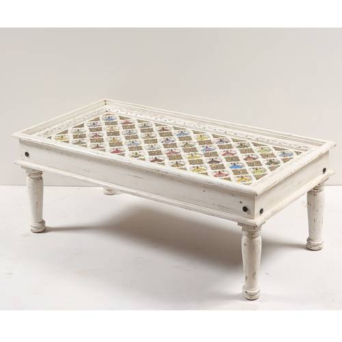 Wooden Coffee Table - White