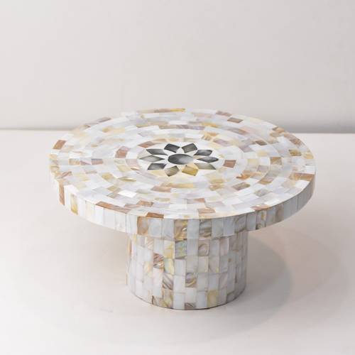 Cake Stand of mother of pearl