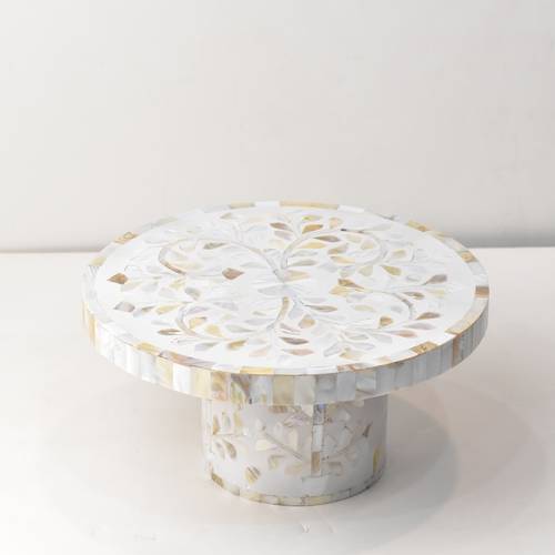 Cake Stand of mother of pearl