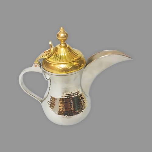 Silver  Copper Teapot- larger
