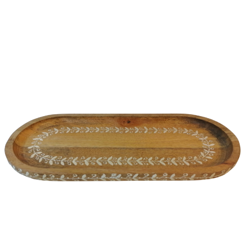 oval serving tray- big
