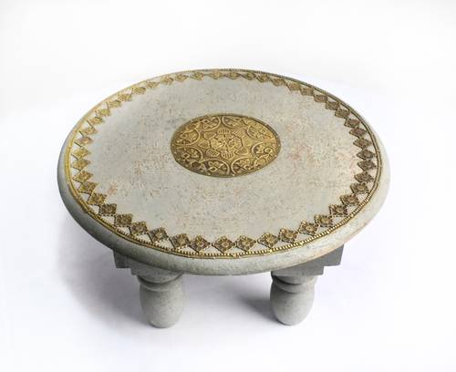 Floor Round Serving Table