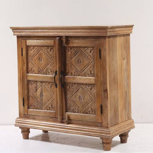 Wooden chest - brown 