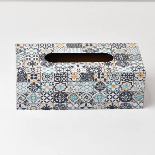 Resin tissue box