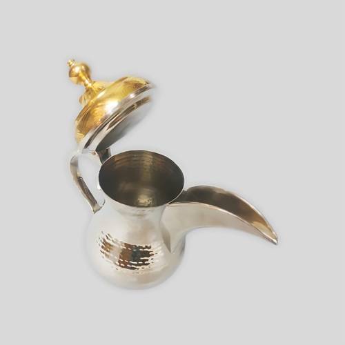 Silver Copper Teapot-Medium