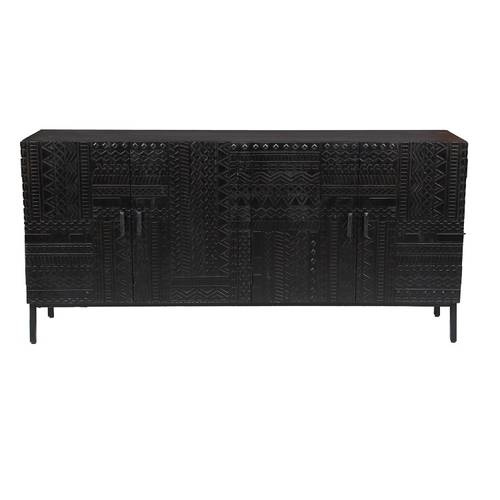 Handcrafted buffet from wood and iron