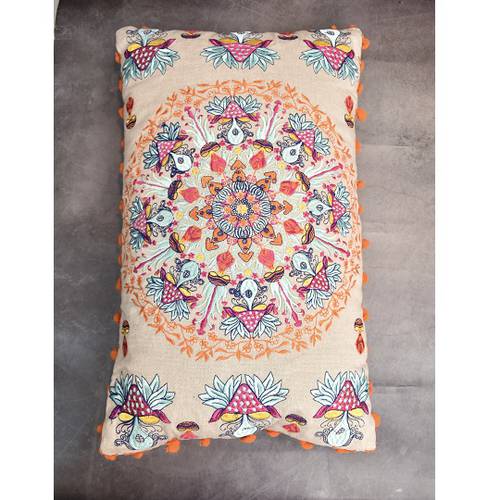 Rectangular cushion Pillow made of cotton